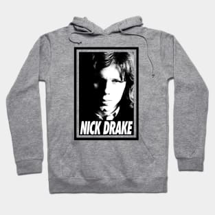 Nick Drake - Portrait retro Hoodie